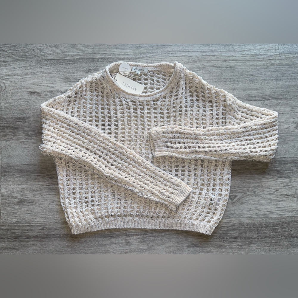 Z Supply women’s crystal Felix sweater - NWT